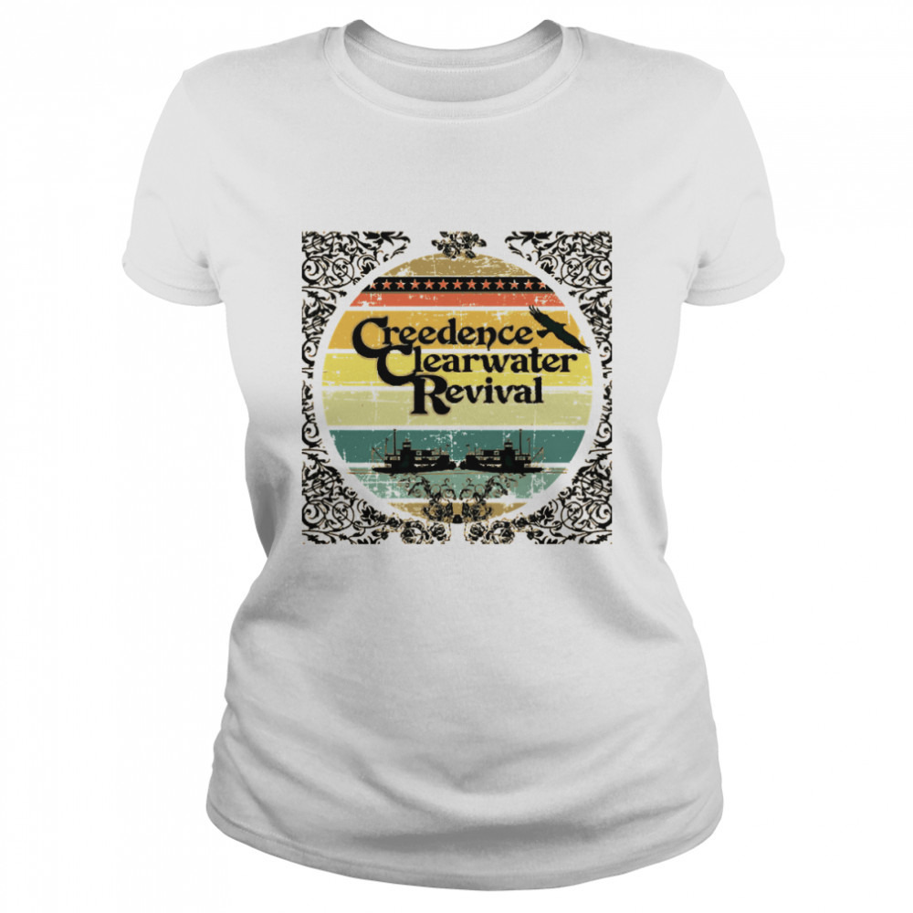 Creedence Clearwater Revival Riverboats Classic T-Shirt